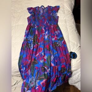 Sugarlips Smocked Tropical Maxi